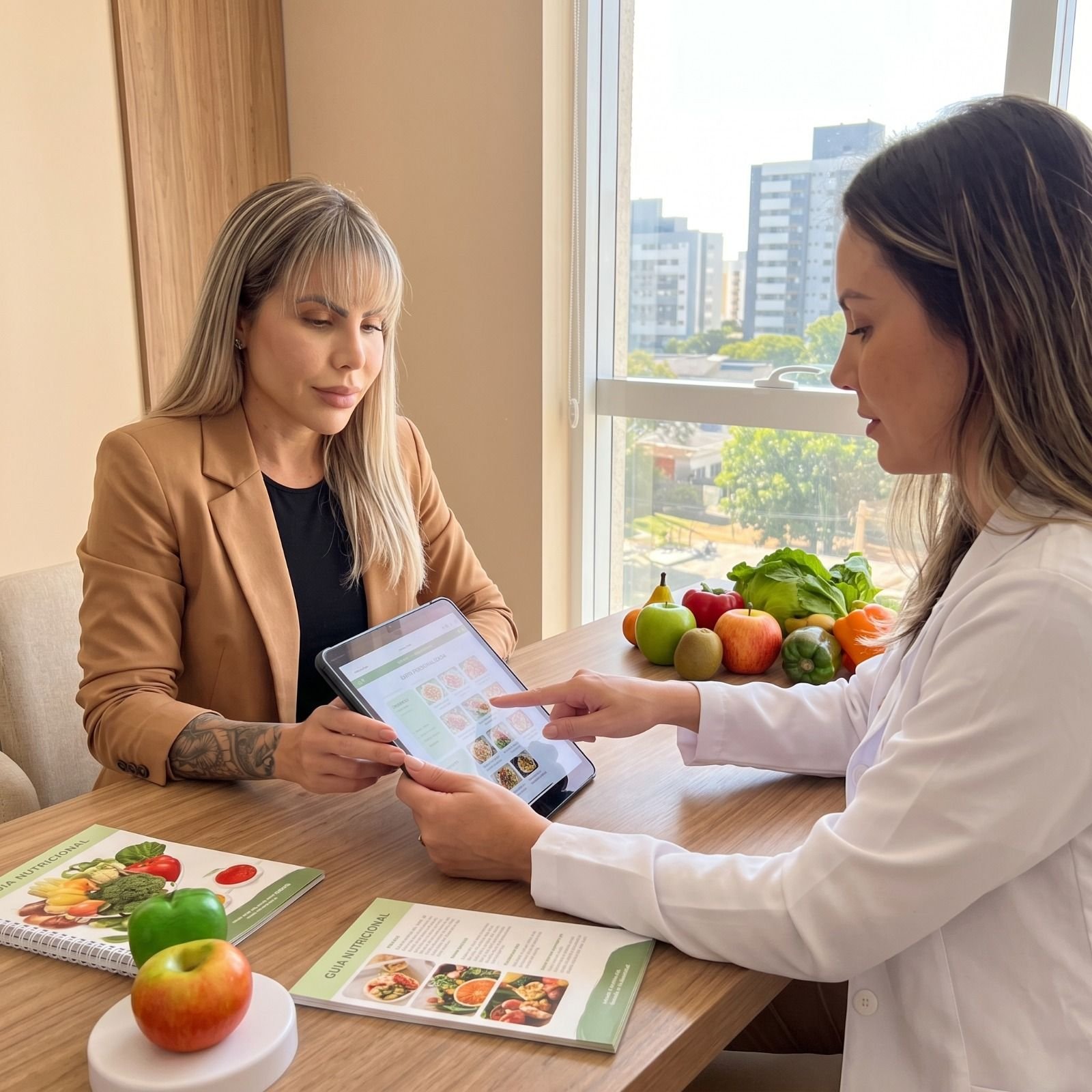 Consulta nutricional na Clínica Belíssima Integrare