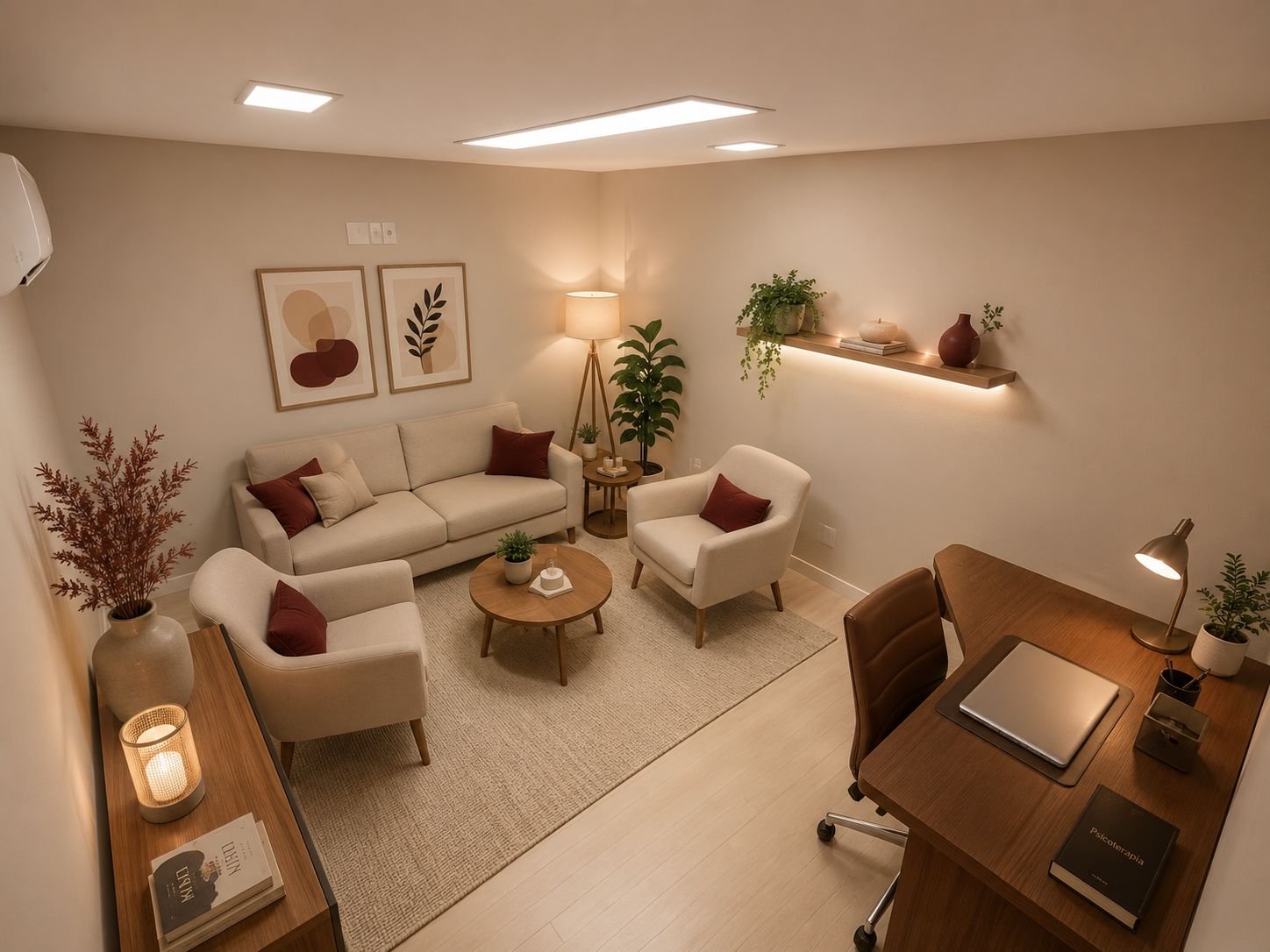 Sala de psicoterapia da Belíssima Integrare