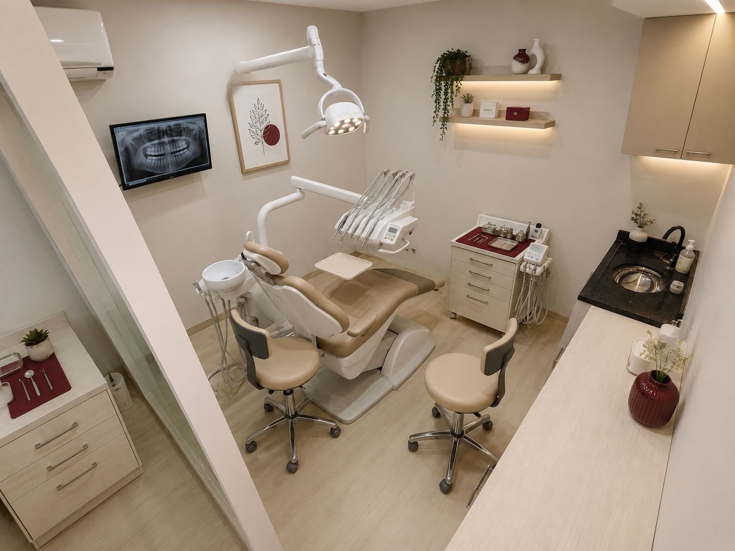 Sala de odontologia da Belíssima Integrare