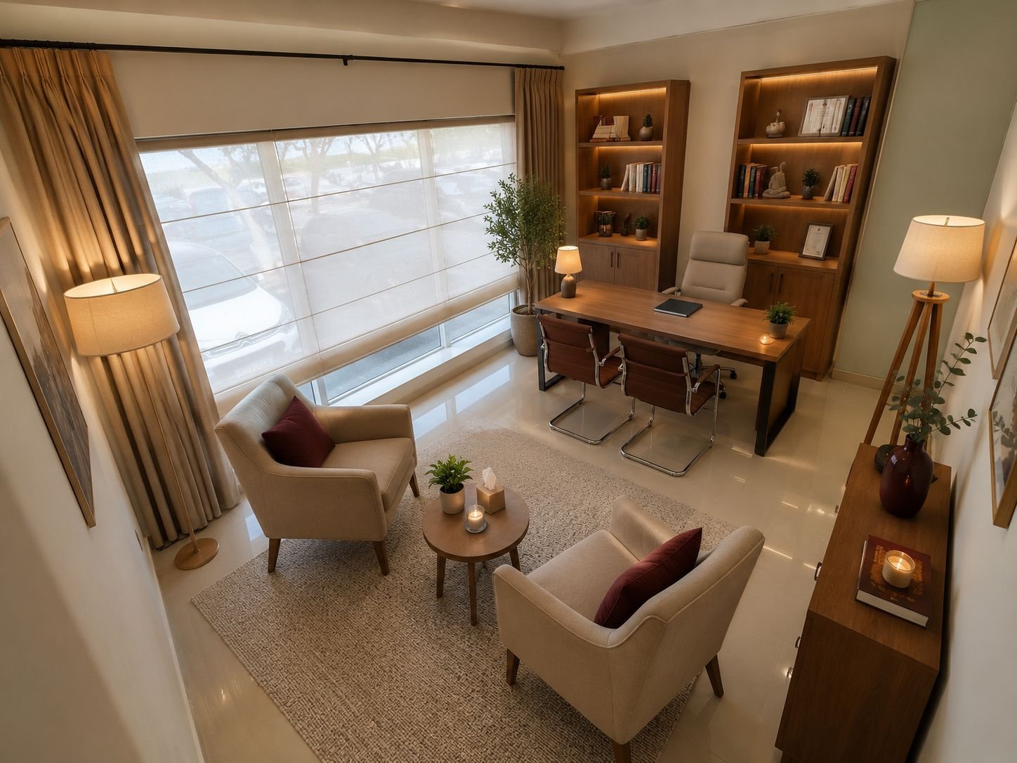 Sala de psicologia da Belíssima Integrare